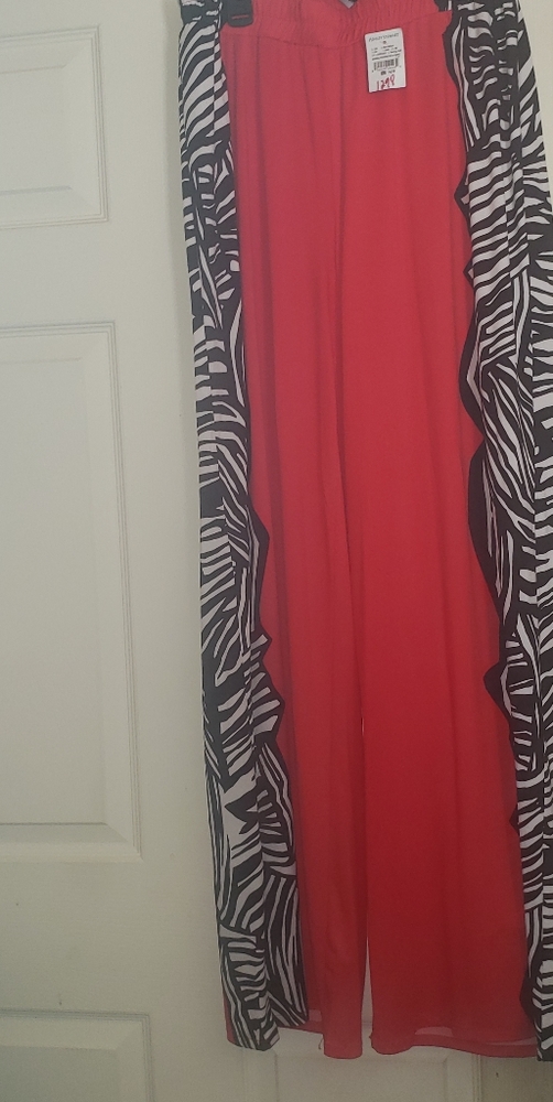 Tall Printed Pants rubber waist